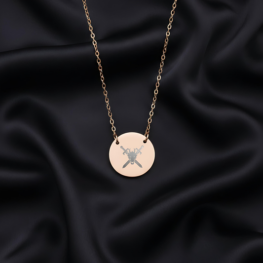Dragon Rider Circle Necklace