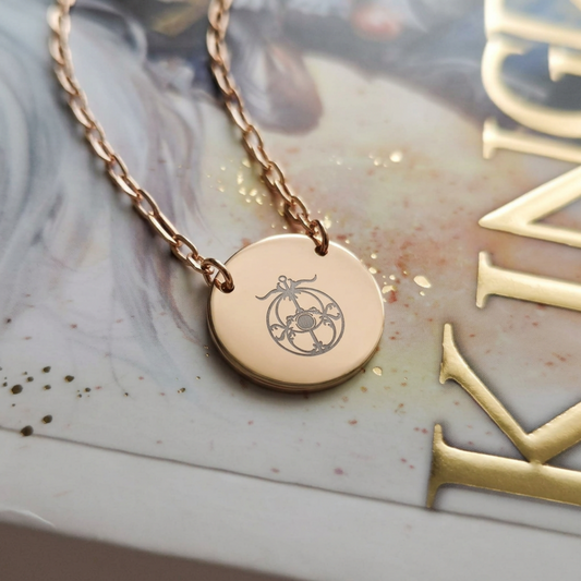 Eye of Elena Circle Necklace