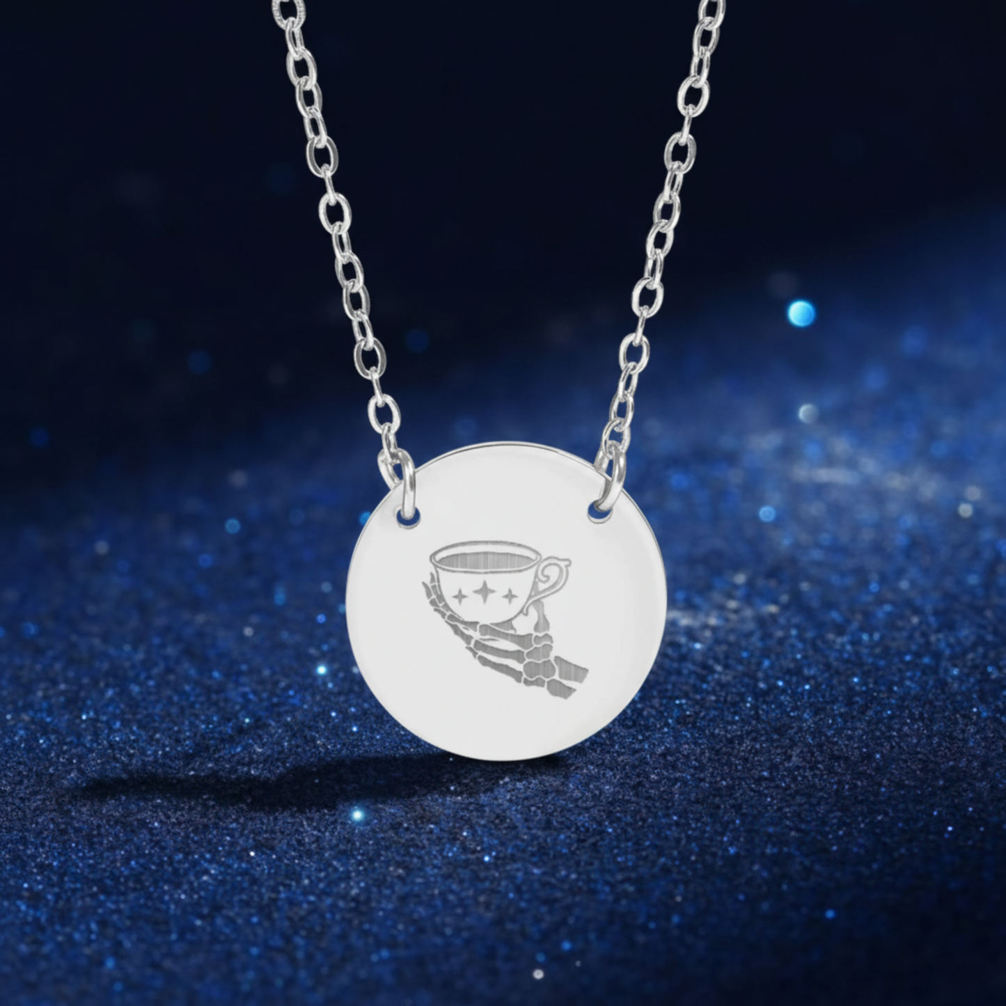 Suriel Tea Cup Circle Necklace