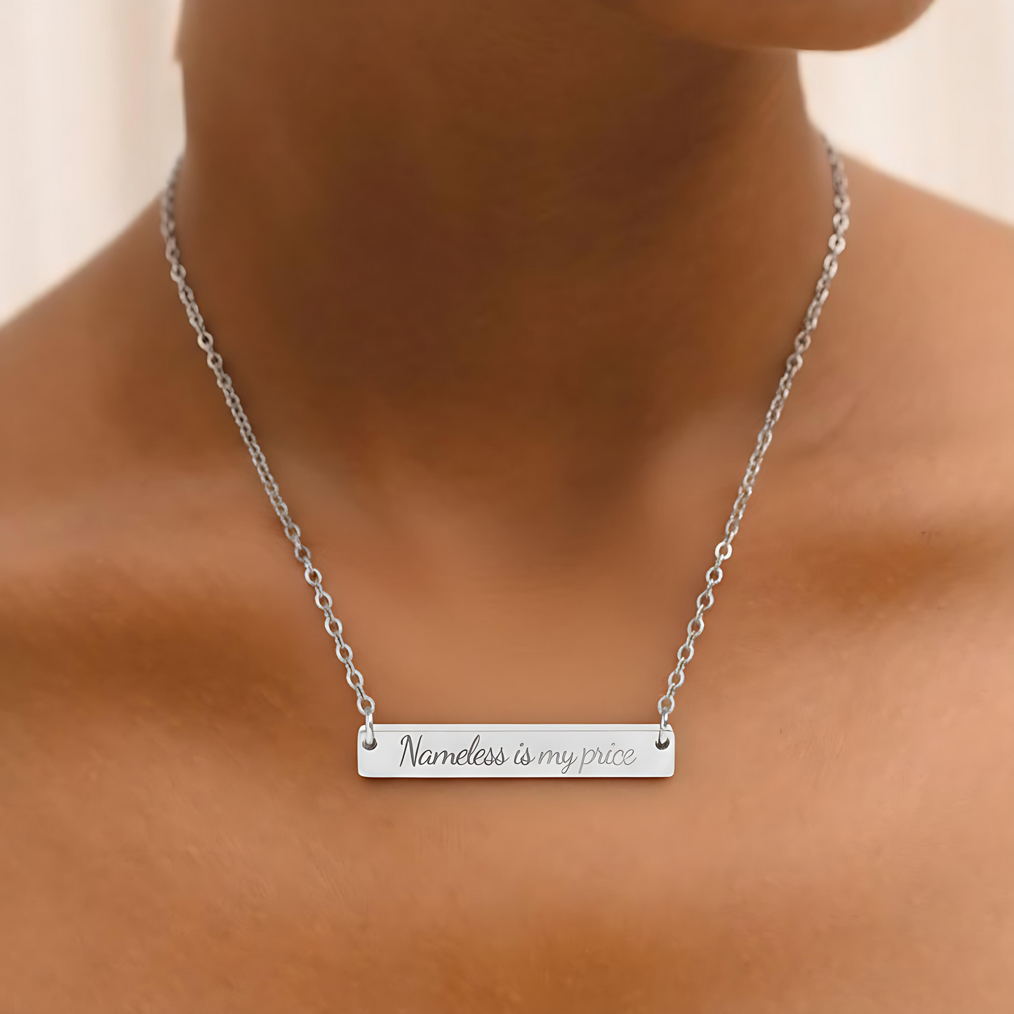 Nameless Is My Price Necklace - MagicMerchEmporium