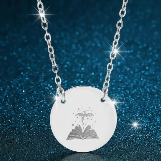 Dragon Tale Circle Necklace