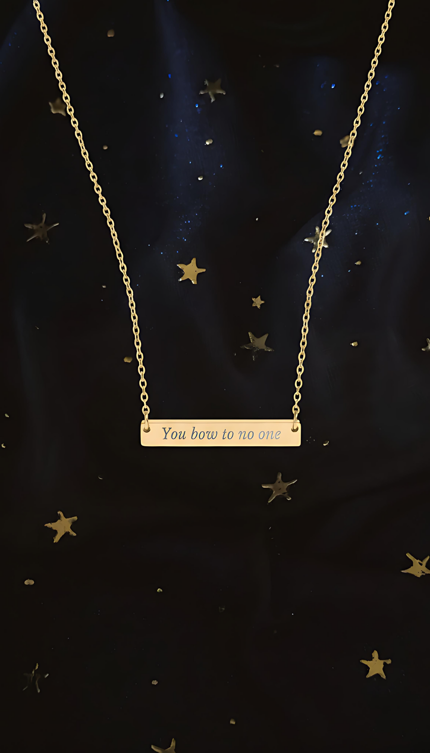 You Bow to No One Necklace - MagicMerchEmporium