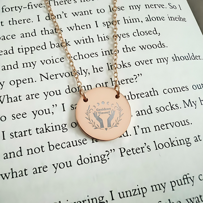 Cauldron Blessed Circle Necklace - MagicMerchEmporium