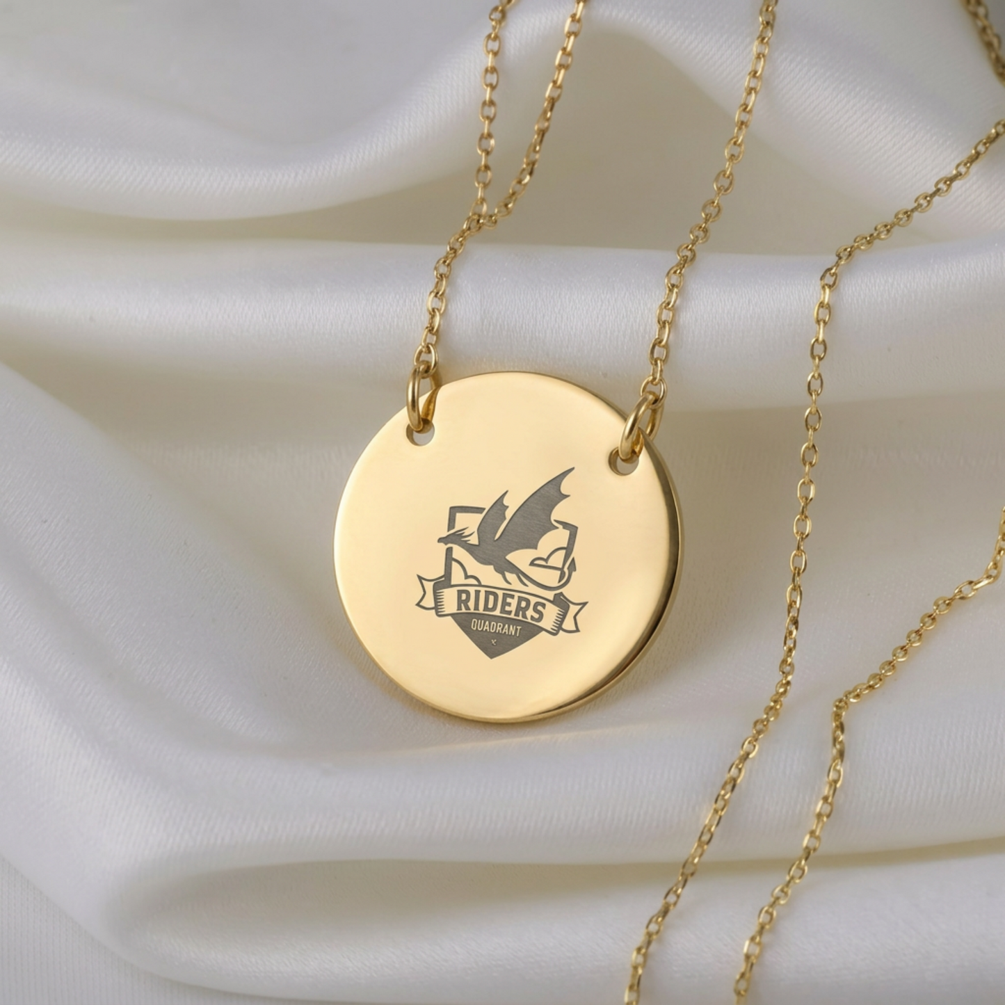 Riders Quadrant Circle Necklace