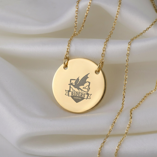 Riders Quadrant Circle Necklace