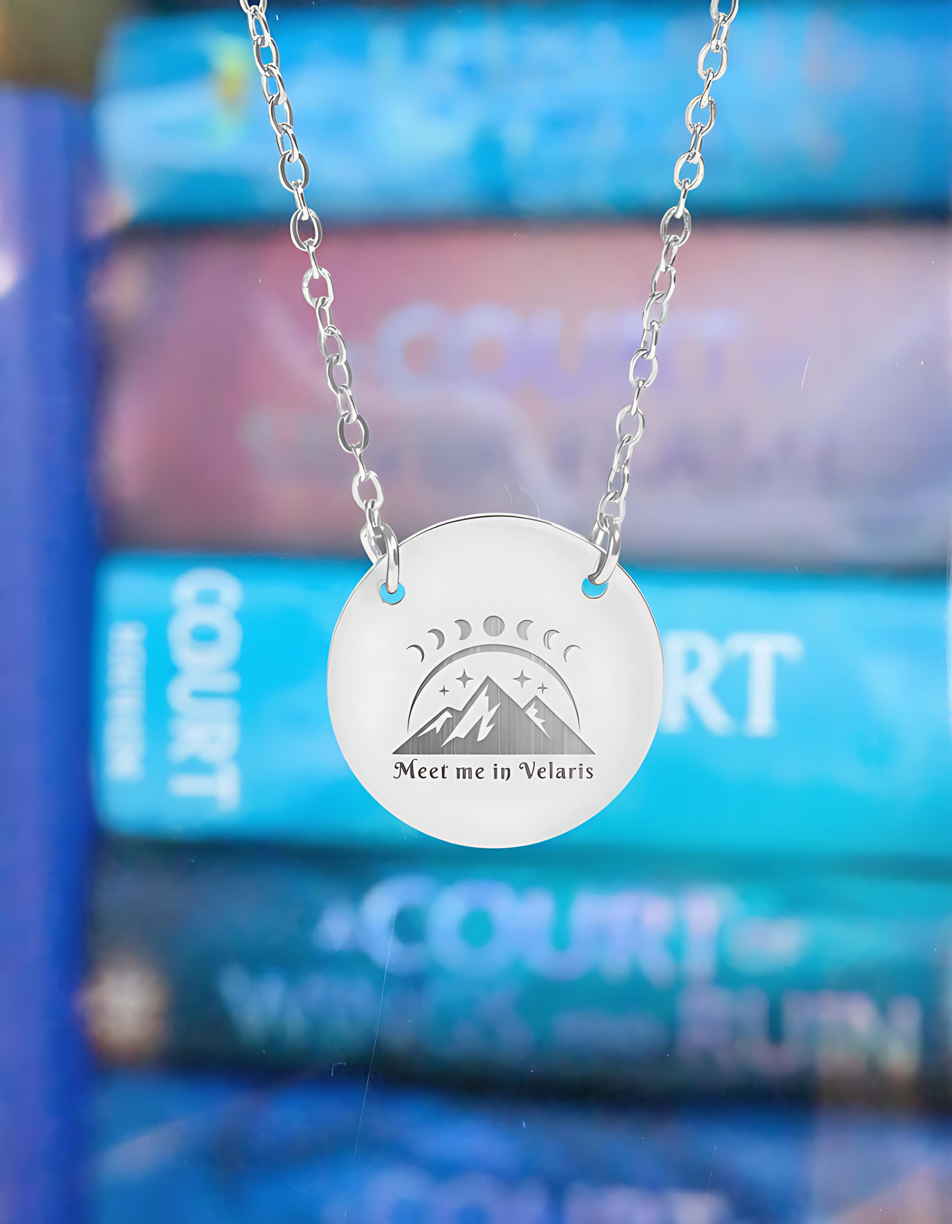 Meet Me in Velaris Circle Necklace - MagicMerchEmporium