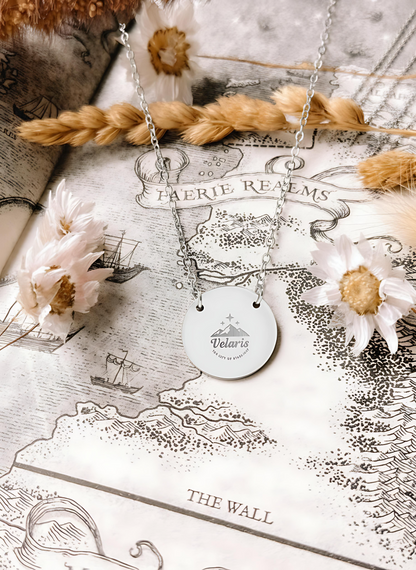 City of Starlight Circle Necklace