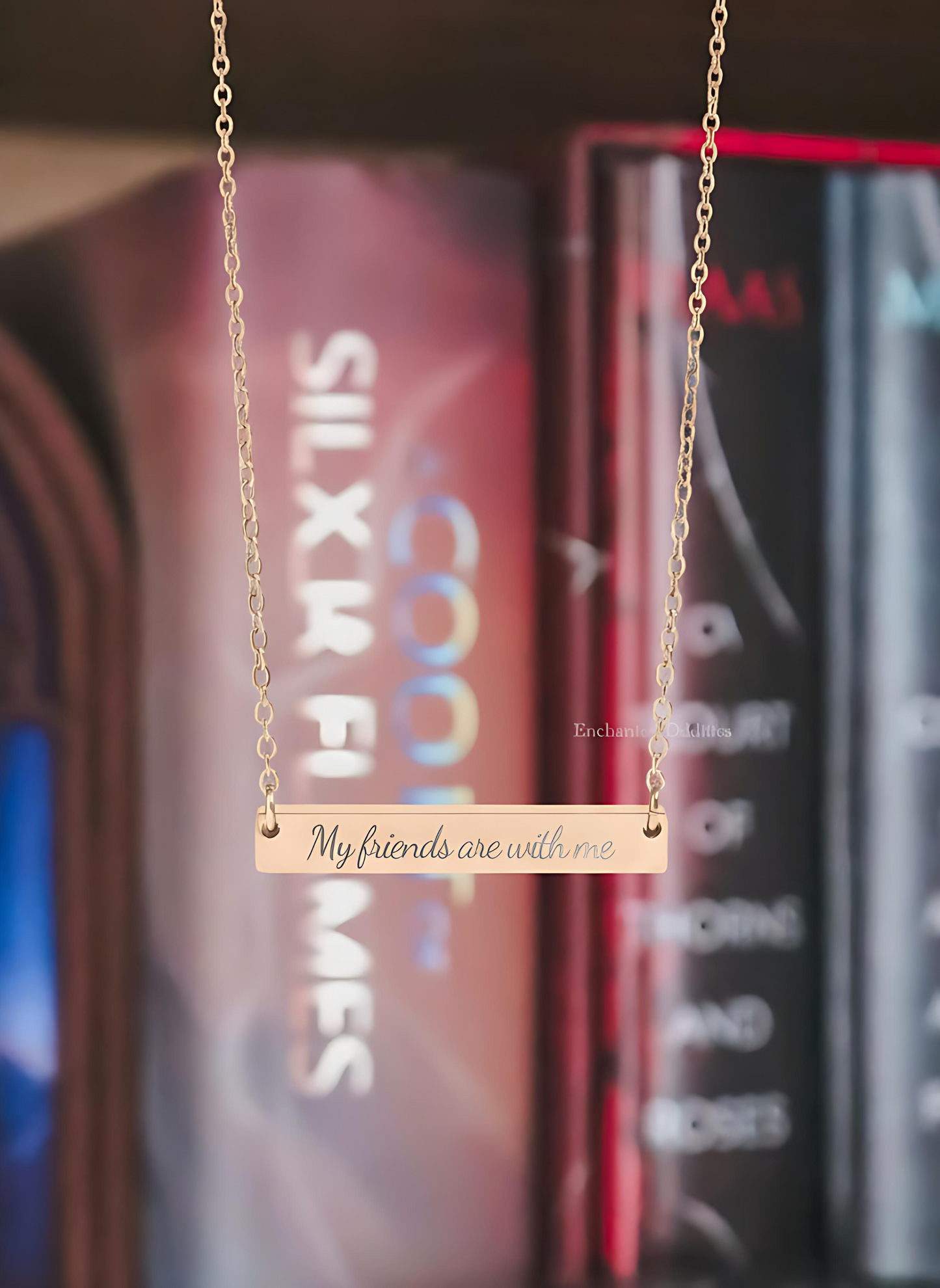 My Friends Are With Me Necklace - MagicMerchEmporium