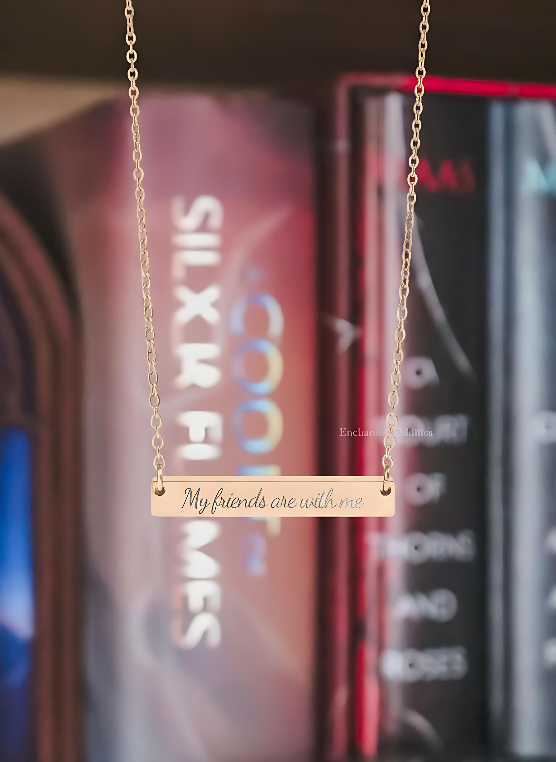 My Friends Are With Me Necklace - MagicMerchEmporium