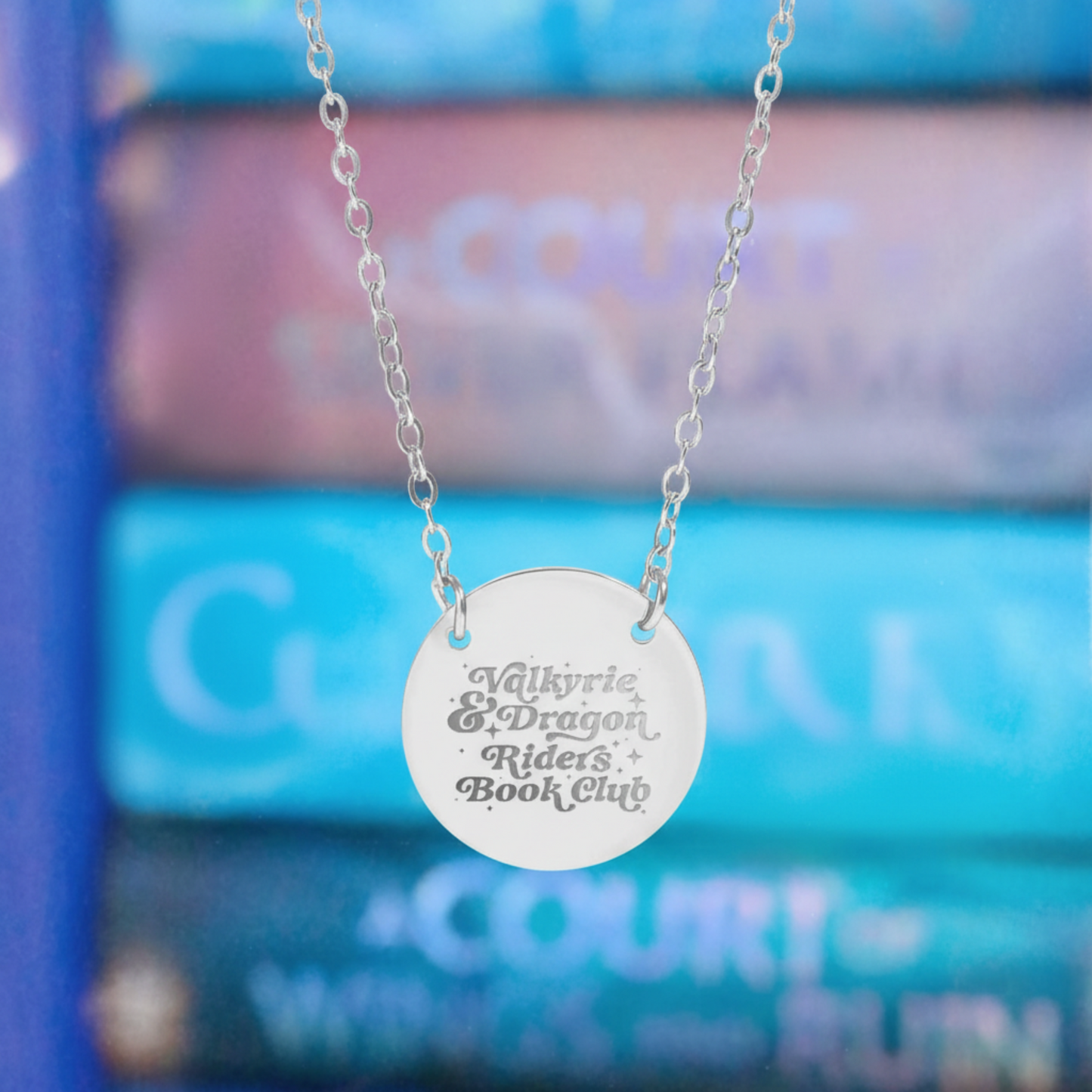 Valkyrie & Dragon Riders Circle Necklace