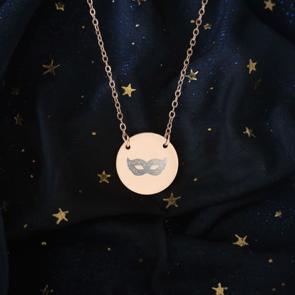 Masquerade Circle Necklace