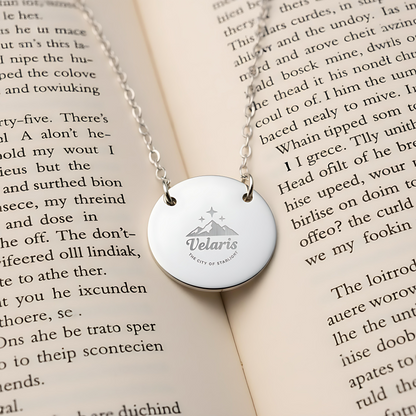 City of Starlight Circle Necklace