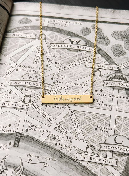 To the Very End Necklace - MagicMerchEmporium