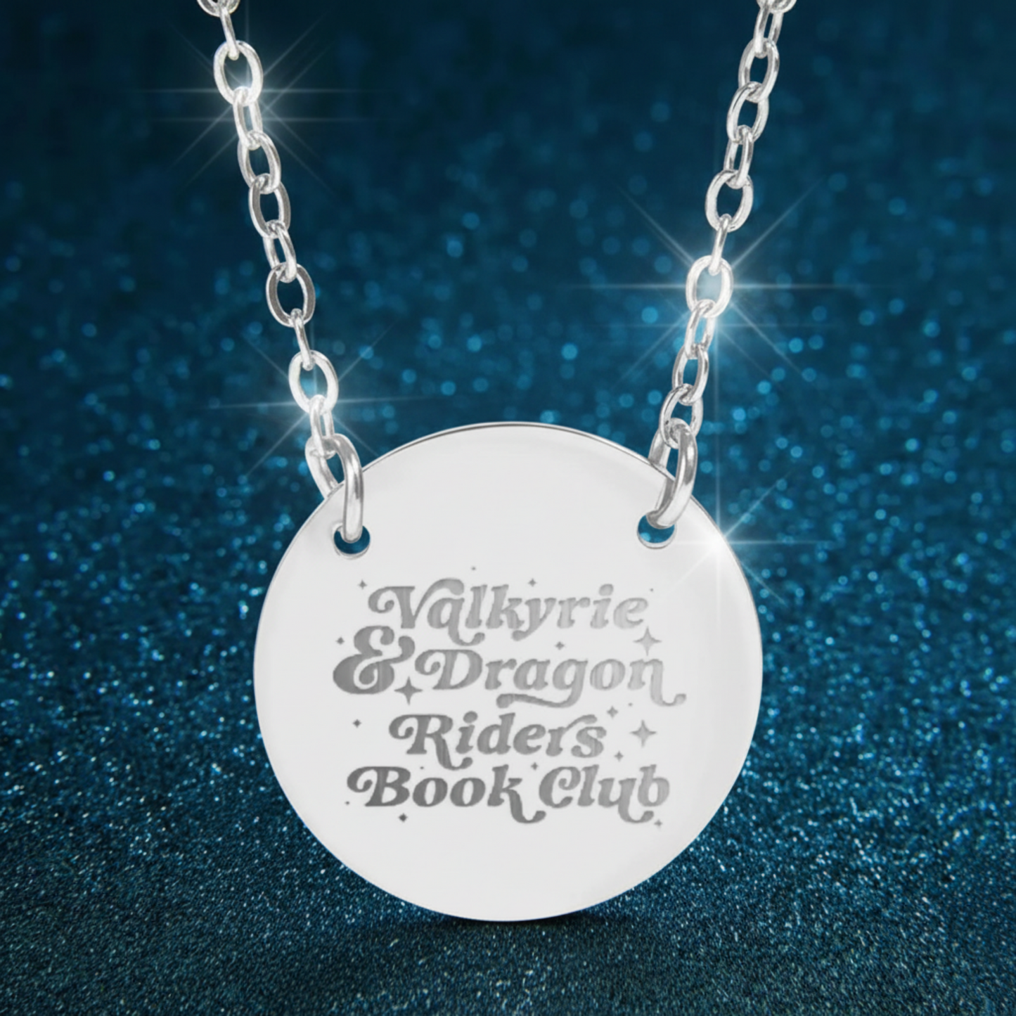 Valkyrie & Dragon Riders Circle Necklace