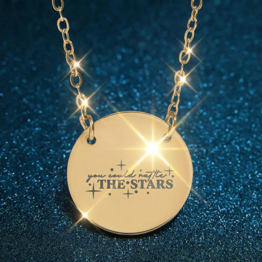 Rattle The Stars Circle Necklace