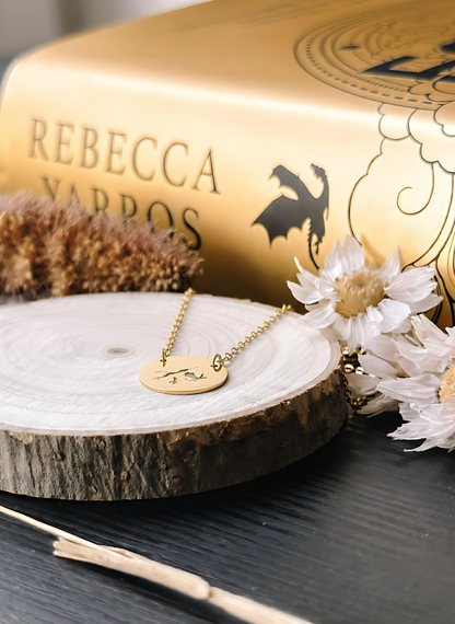 Storm Dragons Circle Necklac