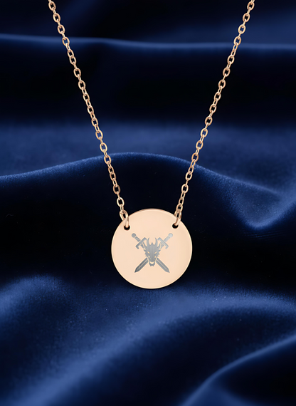 Dragon Rider Circle Necklace