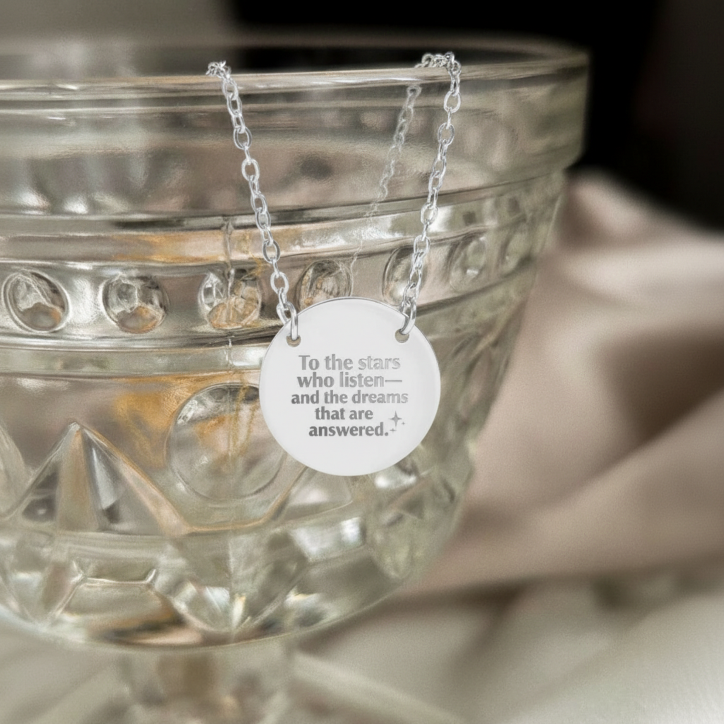 To the Stars Circle Necklace