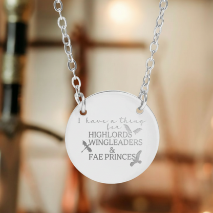 High Lords & Wingleaders Circle Necklace
