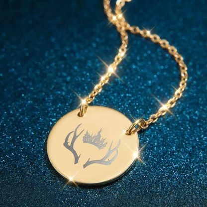 TOG Crown Circle Necklace