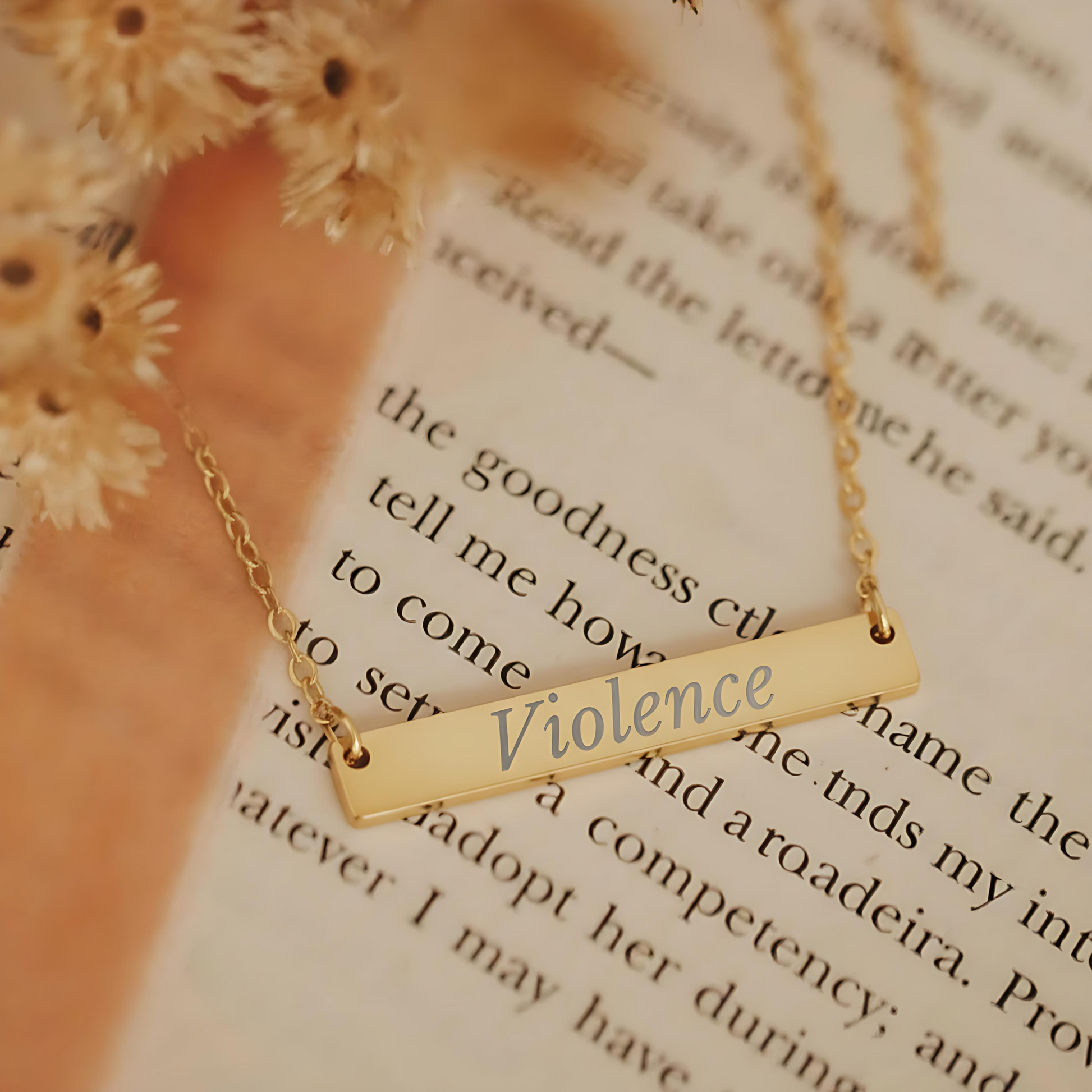 Violence Necklace - MagicMerchEmporium