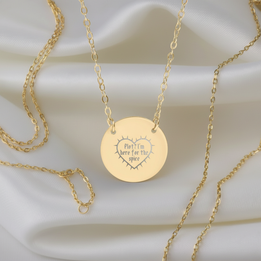 Plot? Spice. Circle Necklace