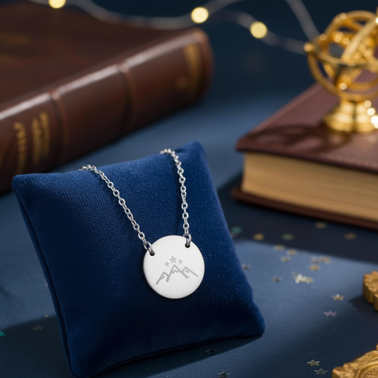 Mountain Starlight Circle Necklace