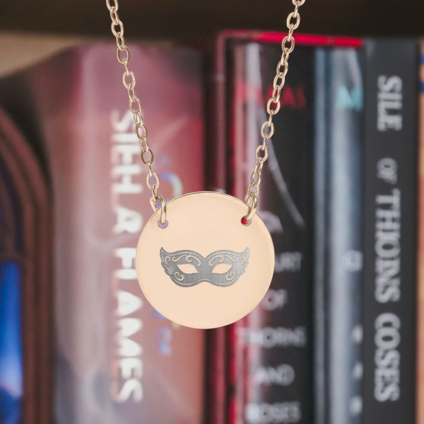 Masquerade Circle Necklace