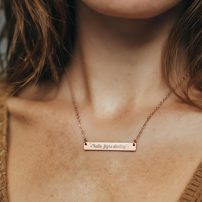 Hello Feyre Darling Necklace - MagicMerchEmporium
