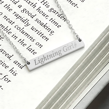 Lightning Girl Necklace - MagicMerchEmporium