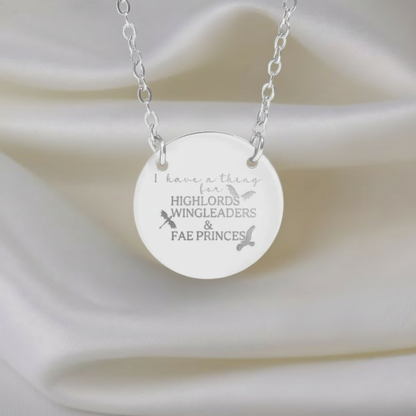 High Lords & Wingleaders Circle Necklace