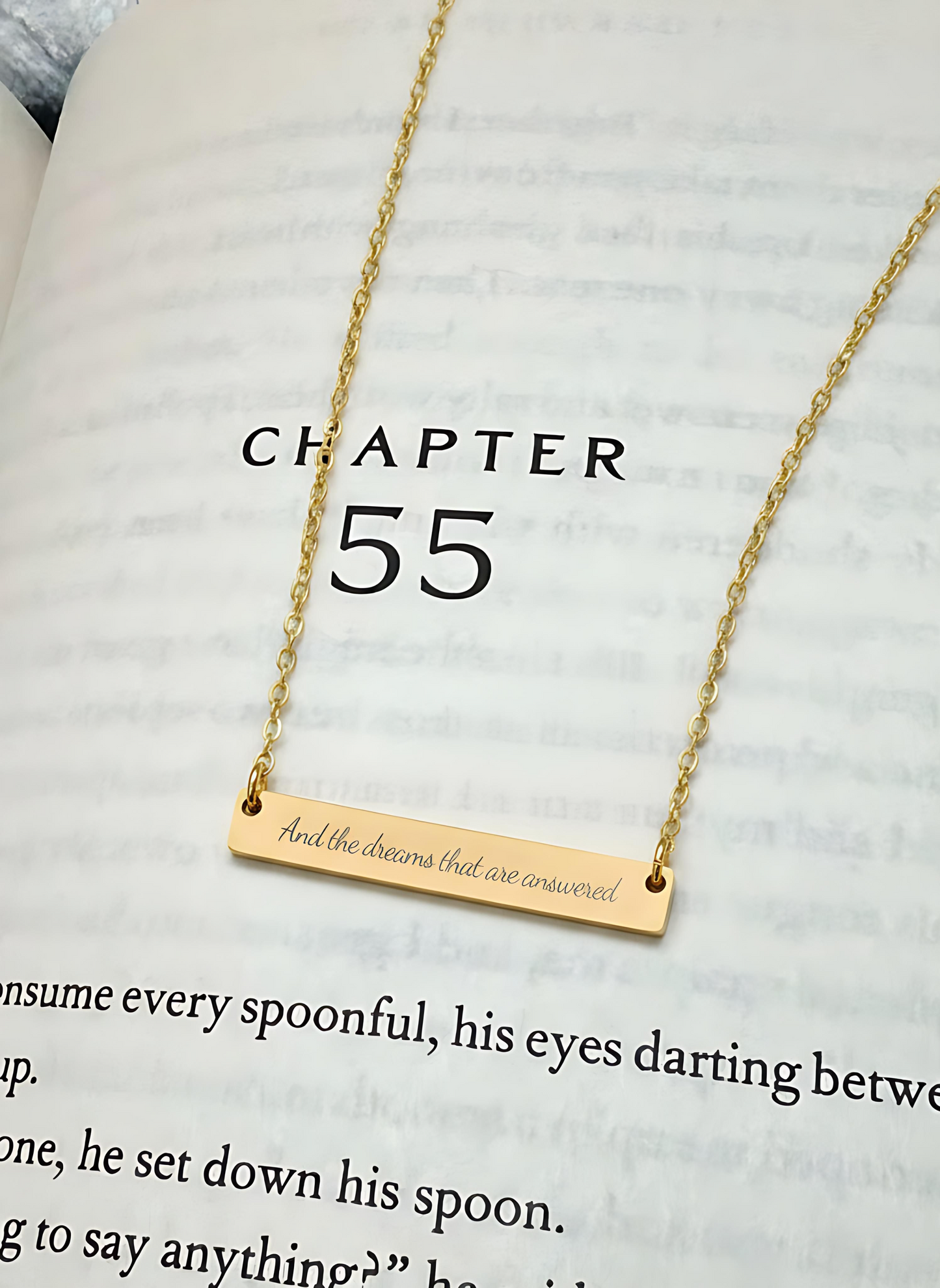 And the Dreams That Are Answered Necklace - MagicMerchEmporium