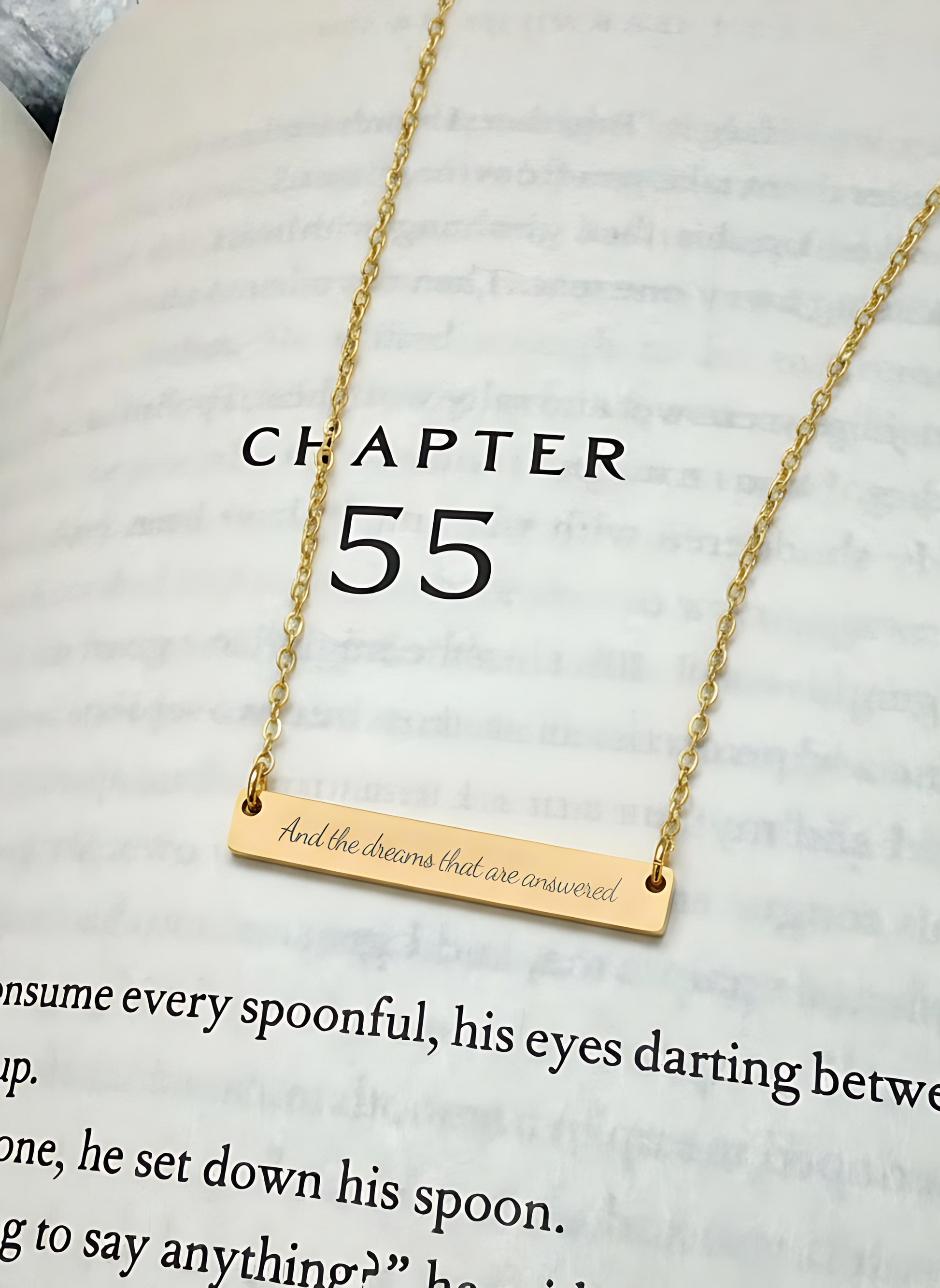 And the Dreams That Are Answered Necklace - MagicMerchEmporium