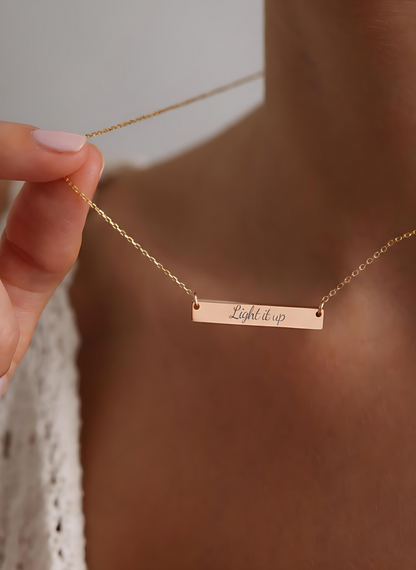 Light It Up Necklace - MagicMerchEmporium