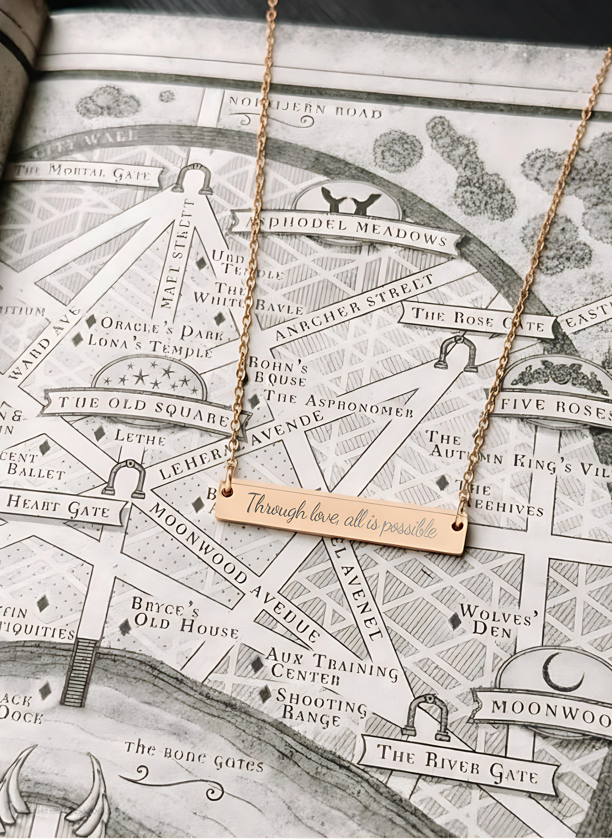 Through Love All Is Possible Necklace - MagicMerchEmporium