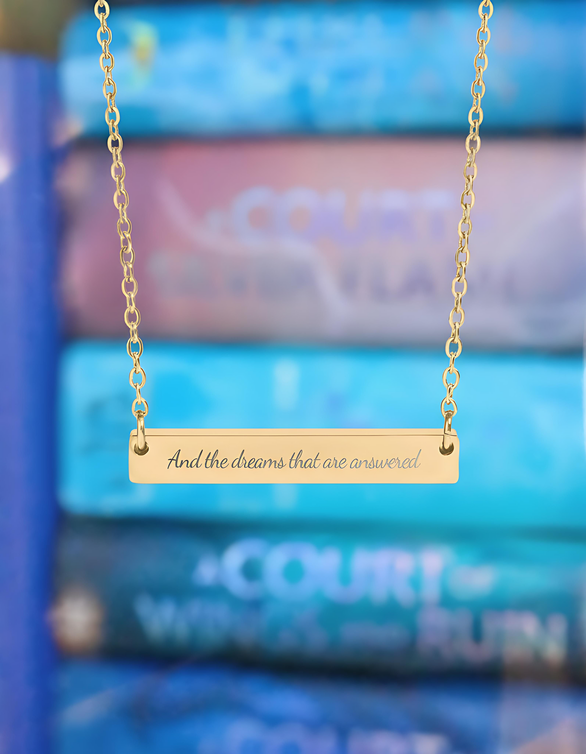 And the Dreams That Are Answered Necklace - MagicMerchEmporium