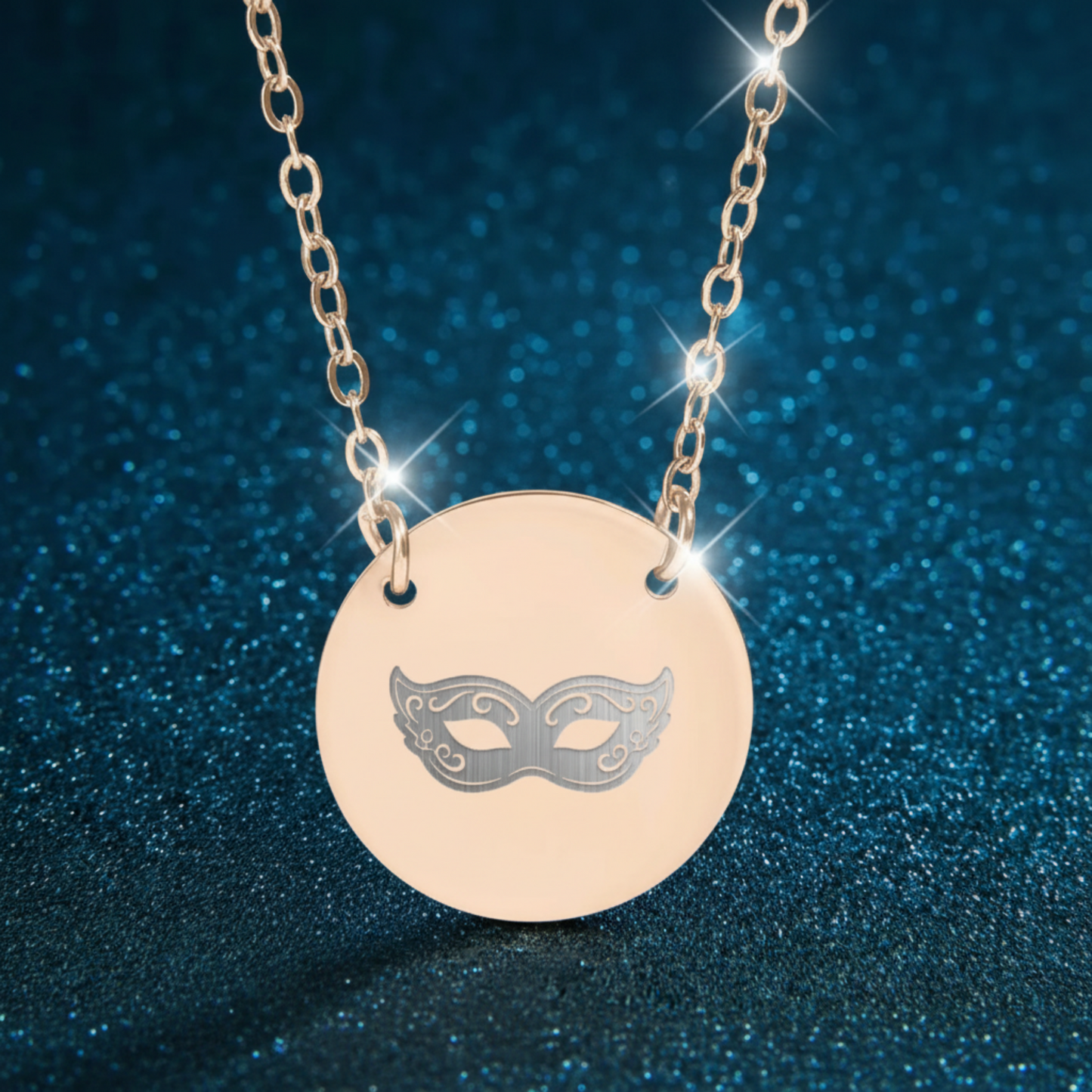 Masquerade Circle Necklace