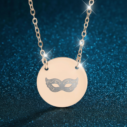 Masquerade Circle Necklace