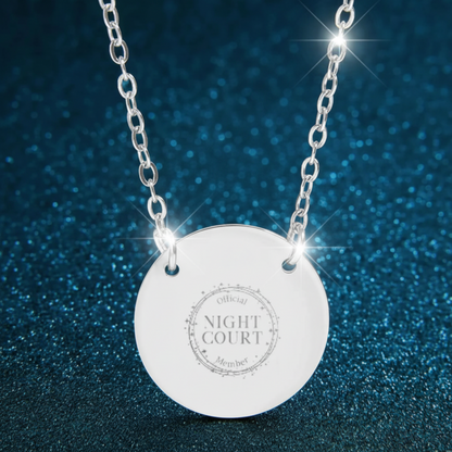 Official Night Court Member Circle Necklace