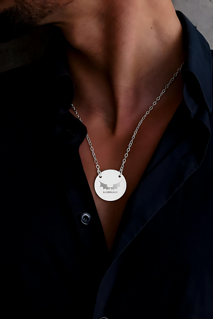 Illyrian Baby Night Court Circle Necklace - MagicMerchEmporium