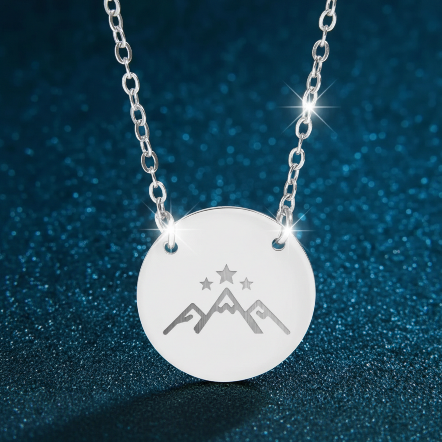Mountain Starlight Circle Necklace