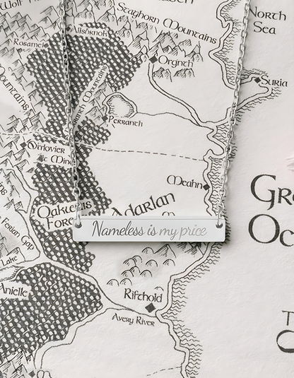 Nameless Is My Price Necklace - MagicMerchEmporium