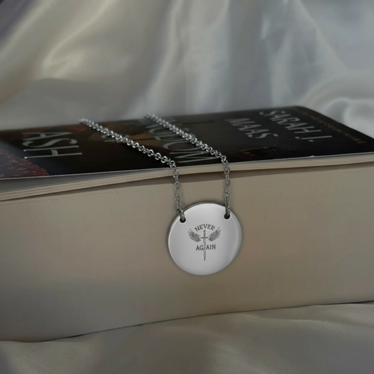Never Again Aelin Circle Necklace