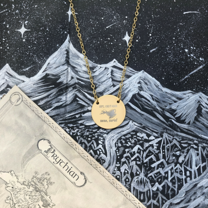 Oops I Did It Again Circle Necklace