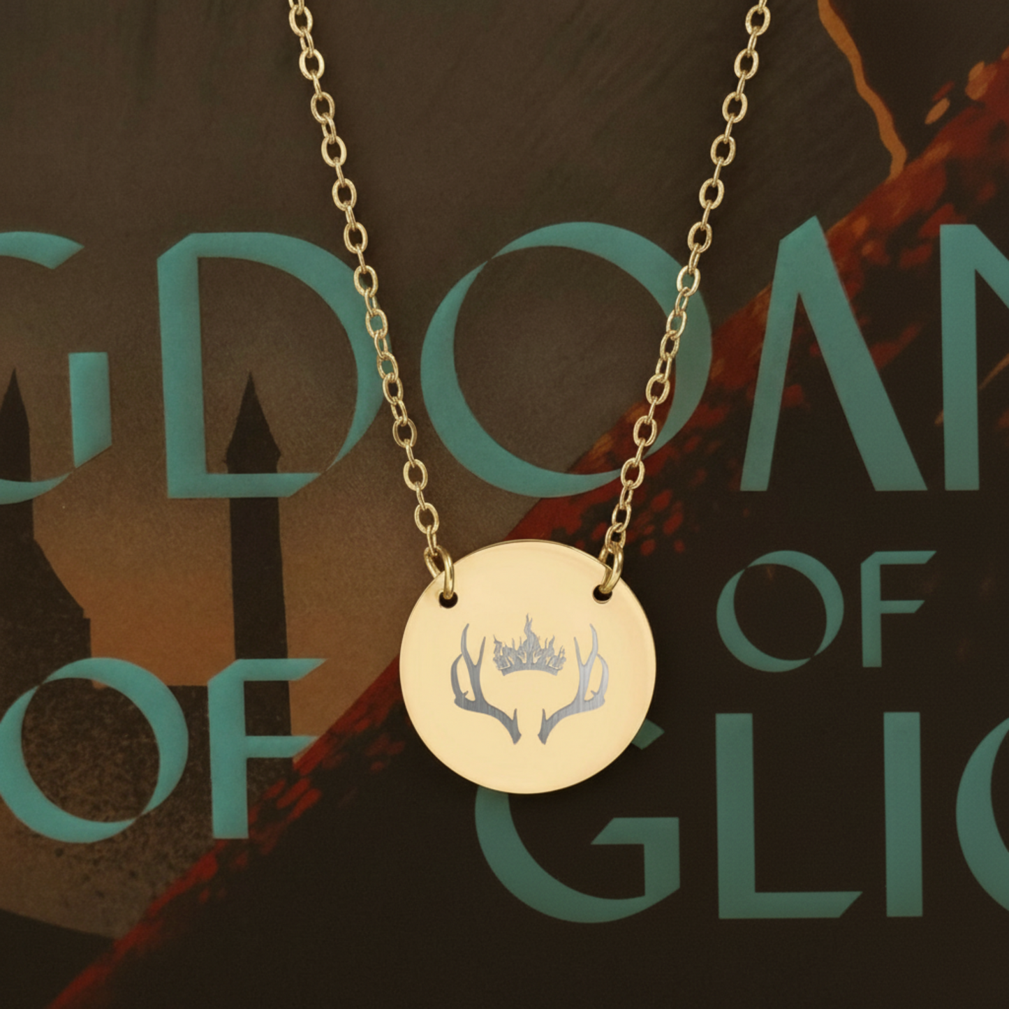 TOG Crown Circle Necklace