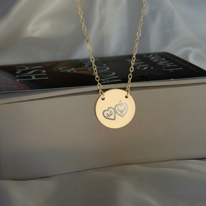 Terrasen Hearts Circle Necklace