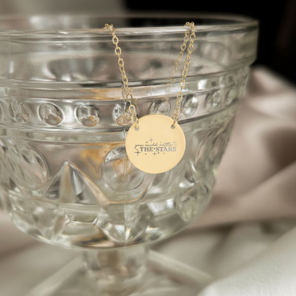 Rattle The Stars Circle Necklace
