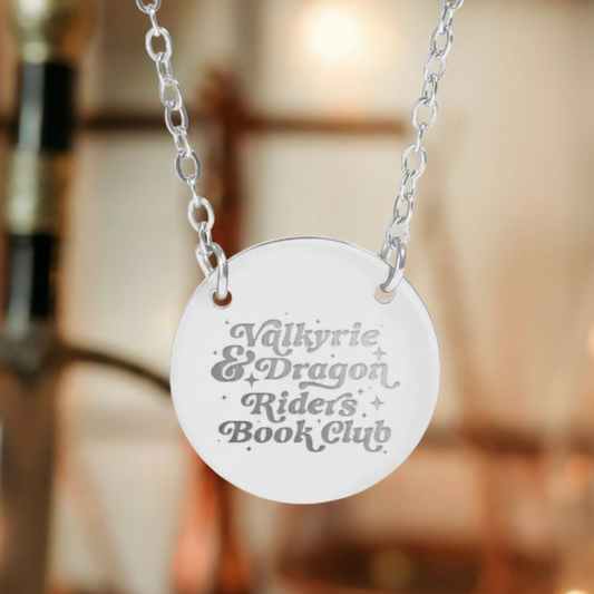 Valkyrie & Dragon Riders Circle Necklace