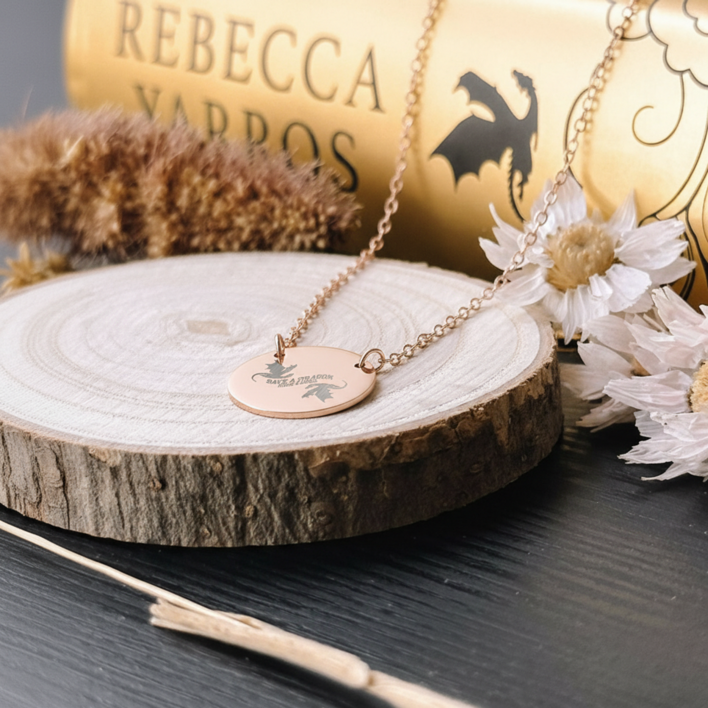 Ride Xaden Circle Necklace