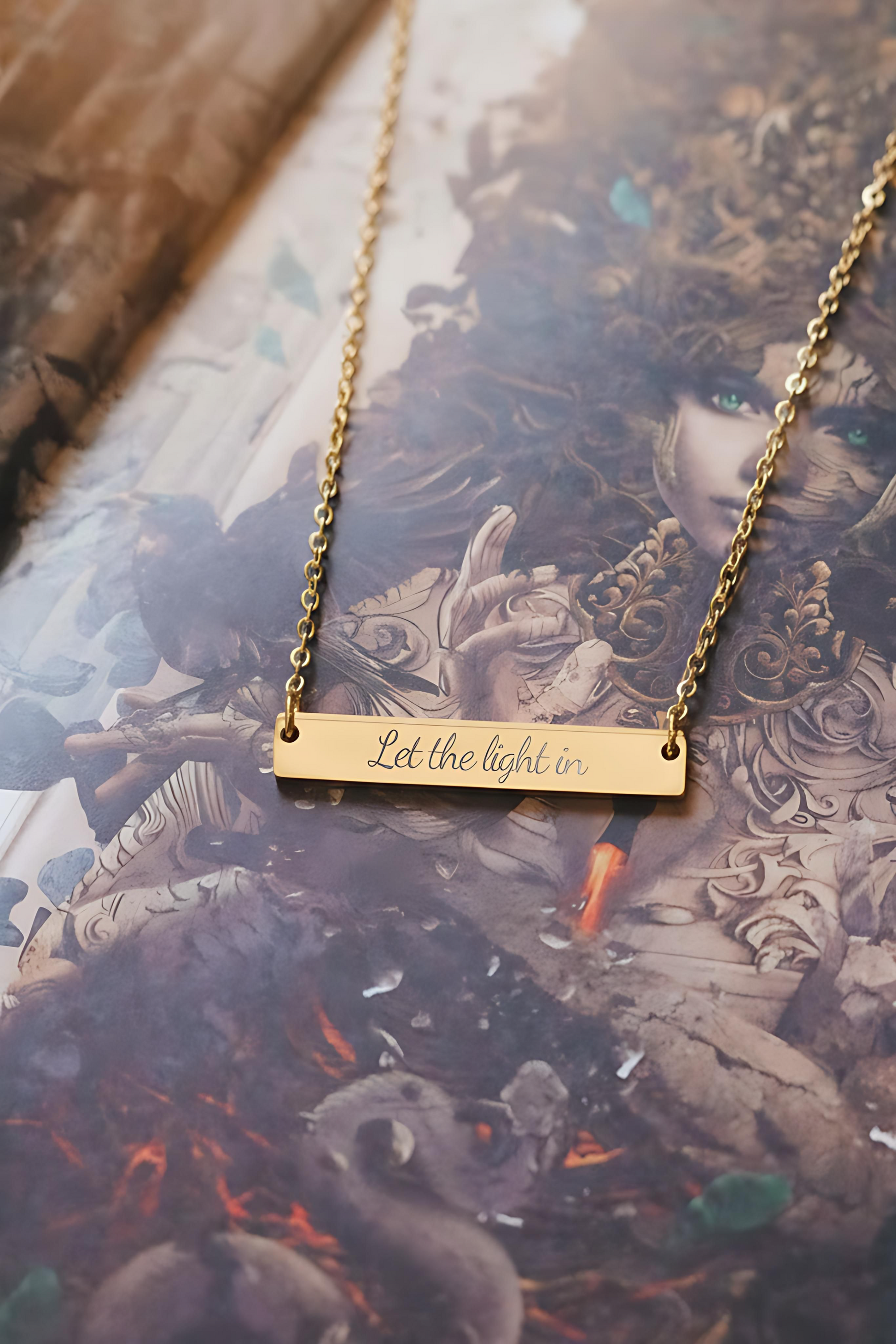 Let the Light In Necklace - MagicMerchEmporium